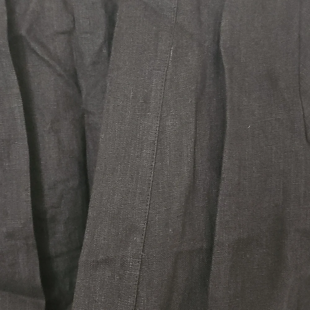 Whimsy + Row Linen Open Robe Coat - Picture 3 of 7